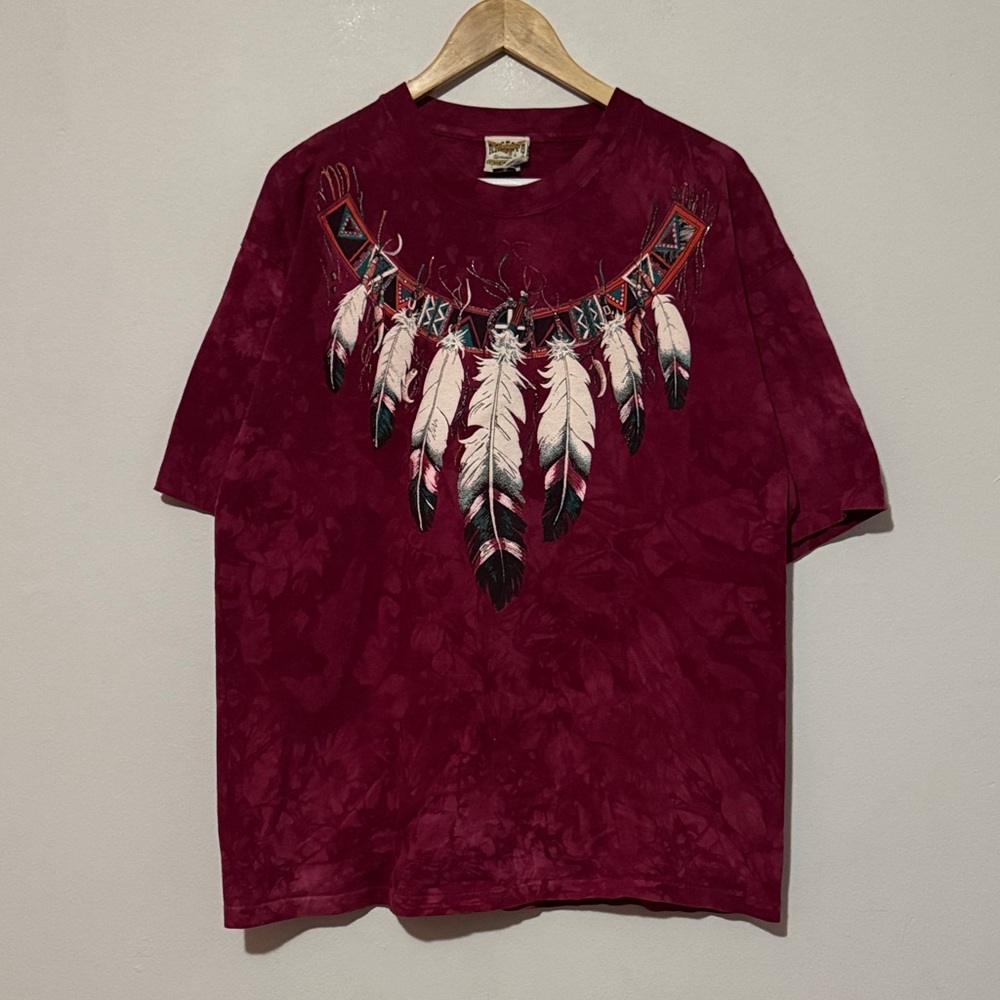 Vintage Ragtops Native American T-Shirt / 90s / Made In USA / Single Stitch (XL)